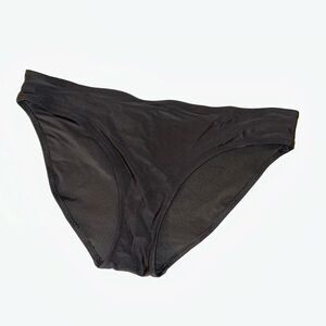 Aerie Women’s Solid Black Bikini Bottoms Size XL NWOT